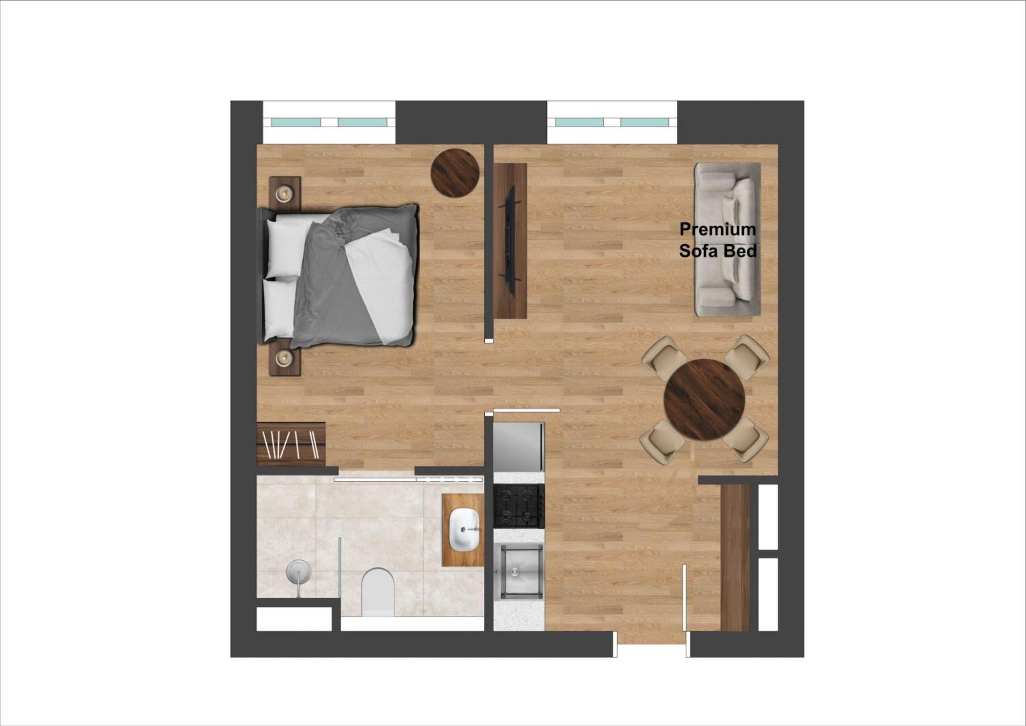Aparthotel Pure - Luxury At Pure Living In Center *